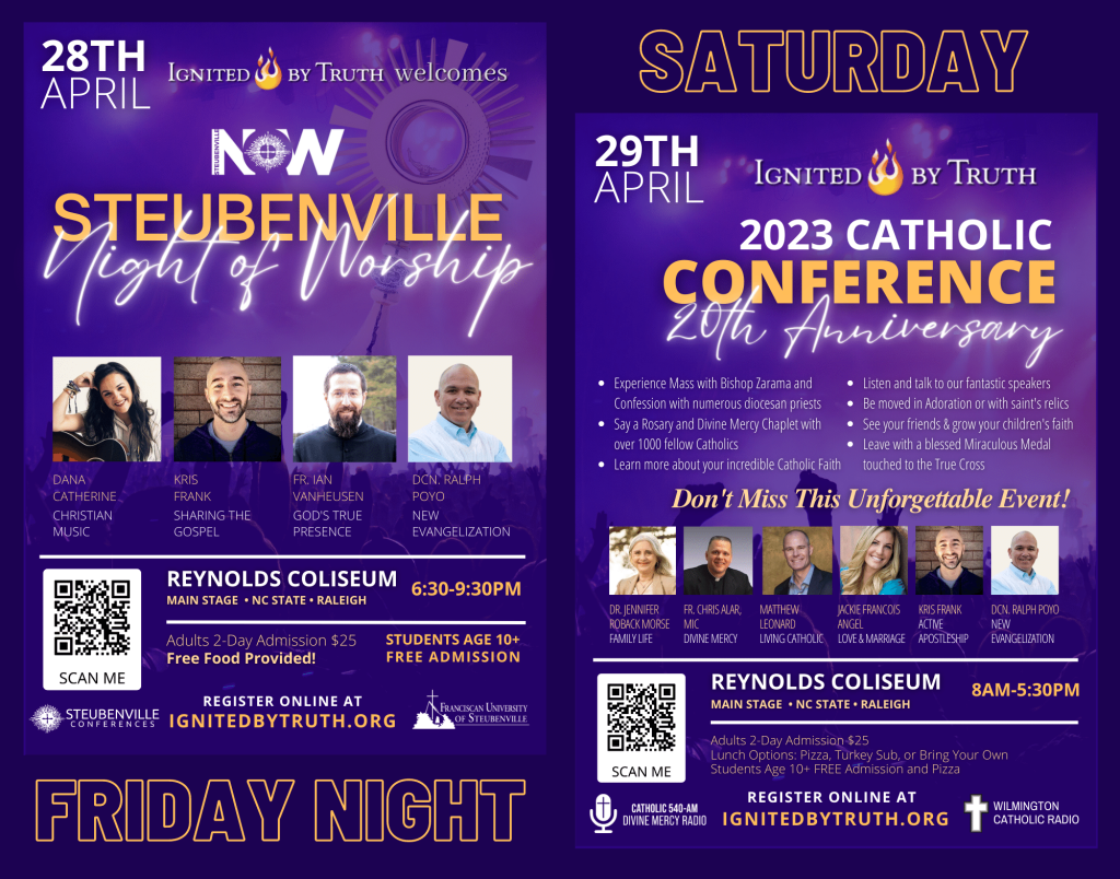 20th Anniversary! Ignited By Truth Catholic Conference Ignited by Truth