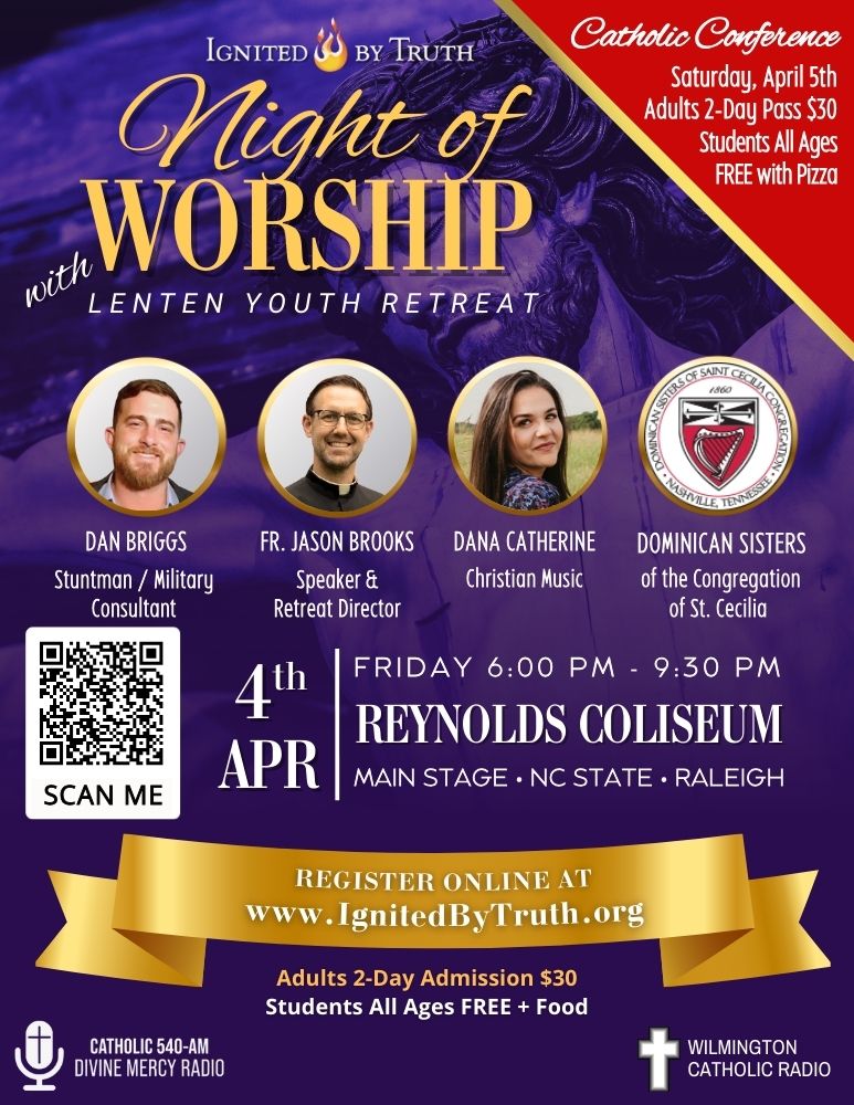 Friday Night of Worship Flyer